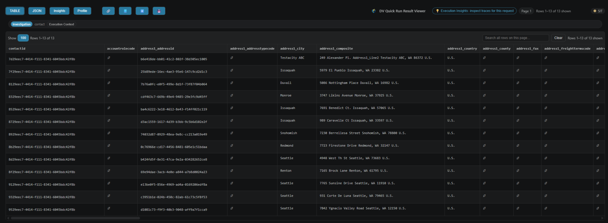 DV Quick Run Result Viewer screenshot